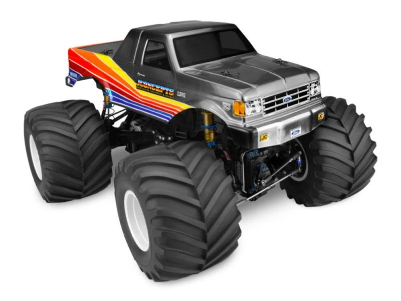 JConcepts 1989 Ford F-250 Monster Truck Body With Racerback (Tamiya Clod Buster Or Similar) JC0302 3 JConcepts 1989 Ford F-250 Monster Truck Body With Racerback (Tamiya Clod Buster Or Similar) JC0302