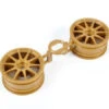 Tamiya Impreza 2001 10 Spoke Gold Wheels (2) 0445837 -Model World Shop 1DC1F79E 5481 4A84 B497 A3825AF58FE4