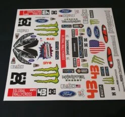 Fiesta Monster Decals 200mm Shell