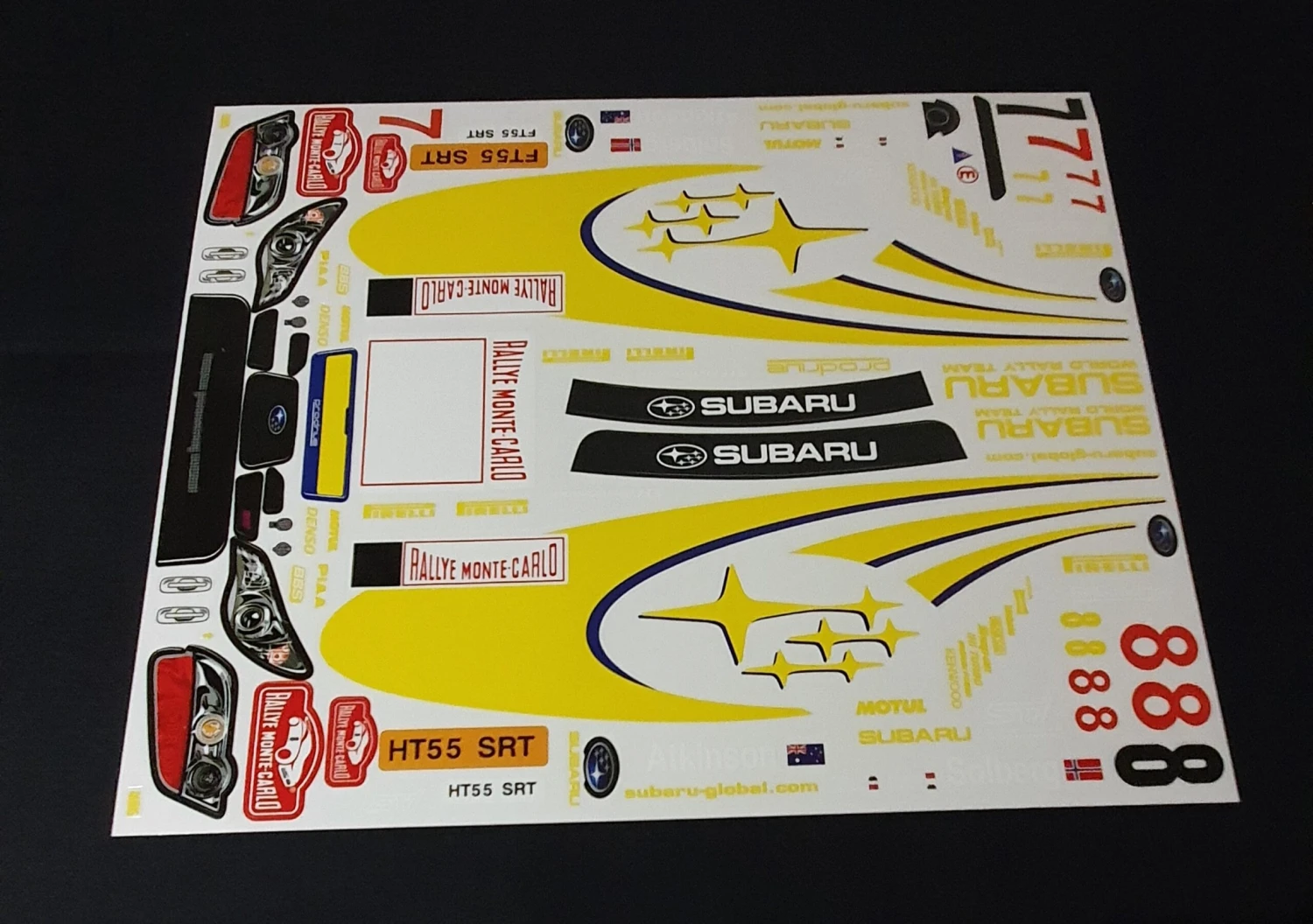 Subaru WRC 3 Subaru WRC