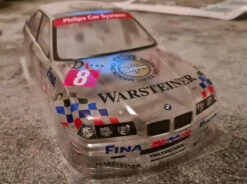 Tc046 BMW E36 FINA Tamiya TT01 TT02 190mm X 257mm -Model World Shop 255658854 182445497410955 3560006898288533607 n
