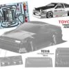 Toyota AE86 190mm X 257mm Tamiya TT01 TT02 HPI Kyosho -Model World Shop 289180640 417395783636857 3780690409389141679 n