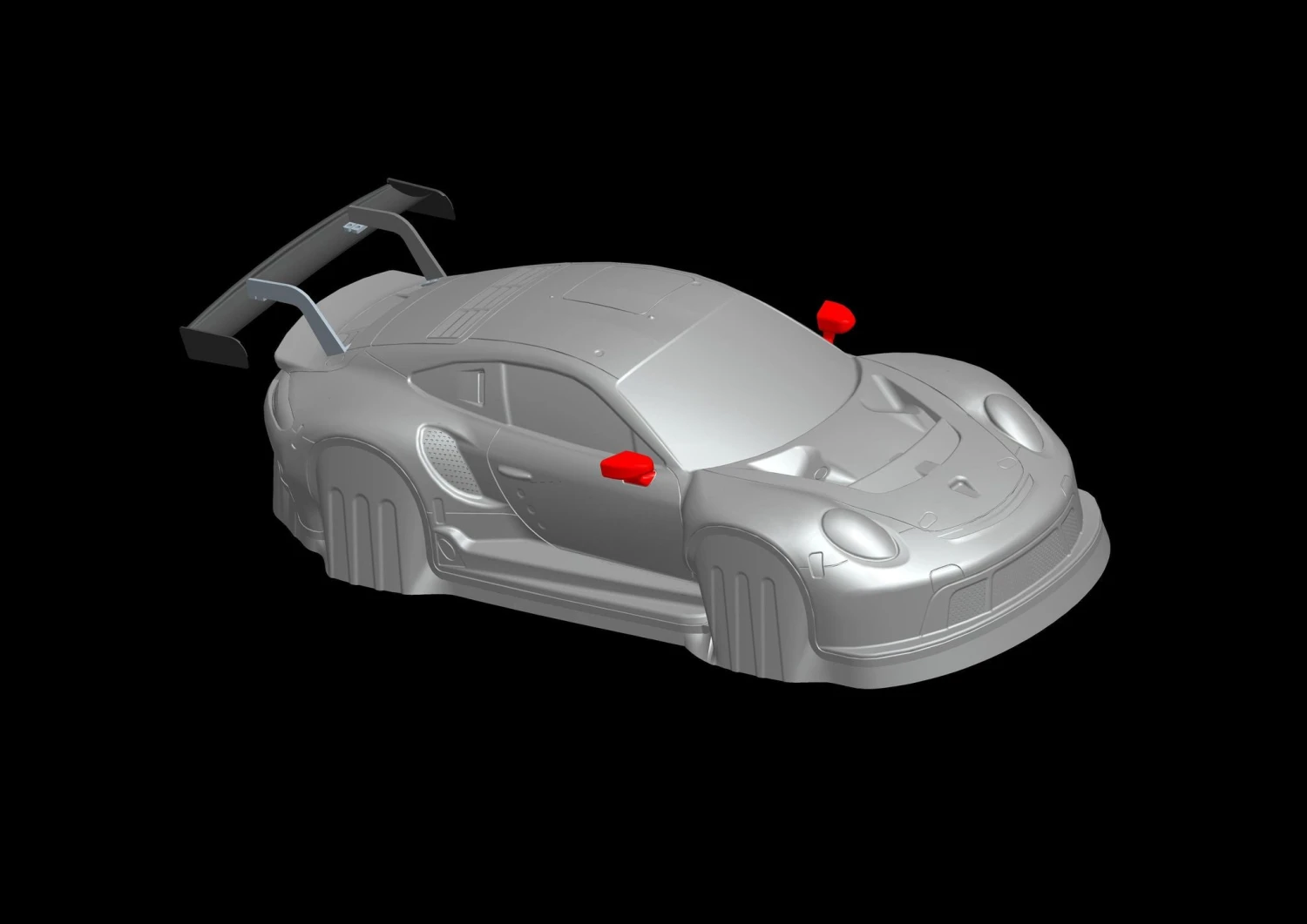 TC321 Porsche 911RSR, 190mm Tamiya TT01 TT02 HPI Kyosho 257mm Drift 4 TC321 Porsche 911RSR, 190mm Tamiya TT01 TT02 HPI Kyosho 257mm Drift - Image 2