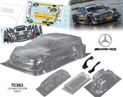 Mercedes Benz DTM 258/190mm Body Tamiya TT01 TT02
