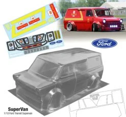 Ford Super Van 215mm X 257mm For TT01 TT02 Tamiya Transit -Model World Shop 348388589 1306098469983384 8790653586651512198 n