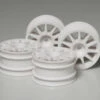 Tamiya Swift Super 1600 11 Spoke White Wheels (4) 51237 -Model World Shop 51237