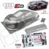 TC098 1/10 Audi R8 APR 51 195mm TT01 TT02 Drift To Fit HPI TAMIYA MST -Model World Shop 860624 06b17c5388c84a81a449ed4b4027e41a mv2
