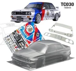 TC030 BMW E30 Warsteiner 50467 Tamiya Replica TT01 TT02