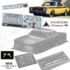 1/10 1974 Dodge Polara RT, 200mm Tamiya TT01 TT02 -Model World Shop 860624 6823c1f0f6044358b2e71c16500a20d3 mv2