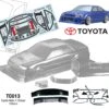 Toyota Mark II Chaser 258/195mm Tamiya TT01 TT02 TC013 -Model World Shop 860624 812cab43a40445e1979645ef2ff0e72b mv2