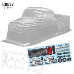 CB037 1/10 Crawler Body, 300mm TRX4 LOSI AXIAL REDCAT HPI