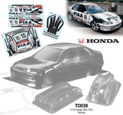 TC039 1/10 Honda EG9 JTCC, 190mm Tamiya TT01 TT02