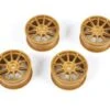 #51022 Tamiya - 1/10 Medium-Narrow 10-Spoke Wheels (Offset 0) Gold -Model World Shop 86BE6849 B8FE 4896 A895 026CE08AFCED