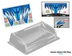 Kyosho Optima Mid Turbo Body & Wing Set Multi Options -Model World Shop AEB93F99 0361 43CF B46A BFD3C8A041A8