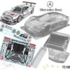 Mercedes Benz CLK GTR 190mm Body #10 Tamiya TT01 TT02 -Model World Shop B5D67B91 B068 4968 99A7 28ED2A9BE305