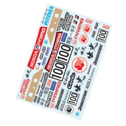 TC901 1/10 Idemitsu Sticker, A4 RC Decals Tyre Tamiya HPI KYOSHO