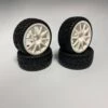 D020 Tire (2pcs) On-Road Grip Tyre Set 52mm X 26mm Wheel Tamiya Kyosho HPI TYP2