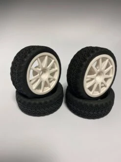 D004 Road Tire On-Road Grip Tyre Set 52mm X 26mm Wheel Tamiya Kyosho HPI TYP2