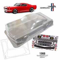 1966 Mustang 200mm Tt02 Tt01 Body