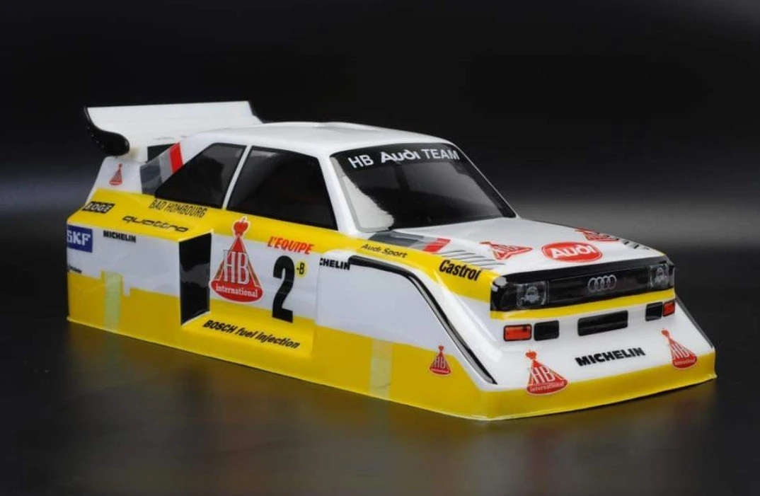 TC089 Audi Quattro S1 Tamiya TT01 TT02 190mm X 257mm 3 TC089 Audi Quattro S1 Tamiya TT01 TT02 190mm X 257mm