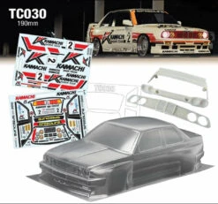 TC030 KAMACHI BMW E30 190mm Tamiya TT01 TT02