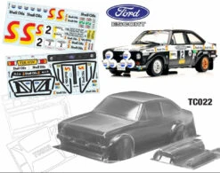 TC022 FORD ESCORT MK2 V2 ARI VATANEN EDITION Tamiya TT01 TT02 190mm