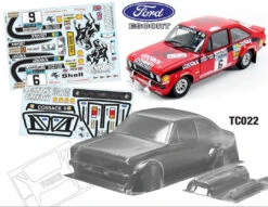 TC022 FORD ESCORT MK2 V2 COSSACK Tamiya TT01 TT02 190mm