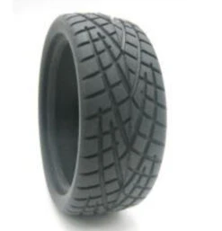 D033 Road Tire On-Road Grip Tyre Set 52mm X 26mm Wheel Tamiya Kyosho HPI TYP2