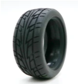 D018 Road Tire On-Road Grip Tyre Set 52mm X 26mm Wheel Tamiya Kyosho HPI TYP2