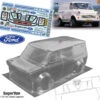 Ford Super Van 215mm X 257mm For TT01 TT02 Tamiya Transit