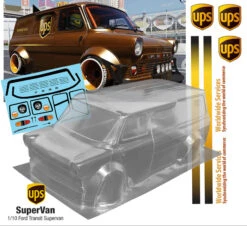 Ford Super Van 215mm X 257mm For TT01 TT02 Tamiya Transit -Model World Shop image 85d2928b e80c 4f8d 871b 842aca17598c