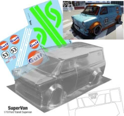 Ford Super Van 215mm X 257mm For TT01 TT02 Tamiya Transit -Model World Shop image f9fb5a0b 1d42 4ae5 8252 9f9ac4128ff0
