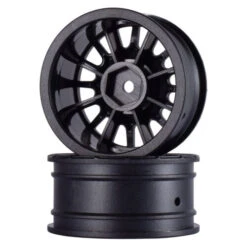 Spoke Black 0mm Offset 26mm Rc Touring Car Wheels For Tamiya TT01 TT02 HPI Kyosho 12mm Hex Not M Chassis -Model World Shop s l500 12